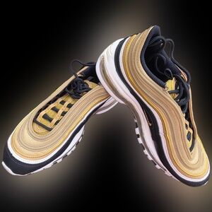 Nike Air Max 97 Gold Black Women's size 8